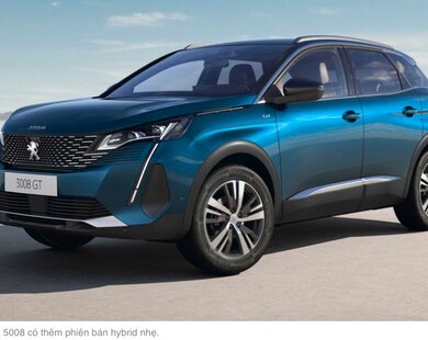 Peugeot 3008 và 5008 có thêm phiên bản hybrid