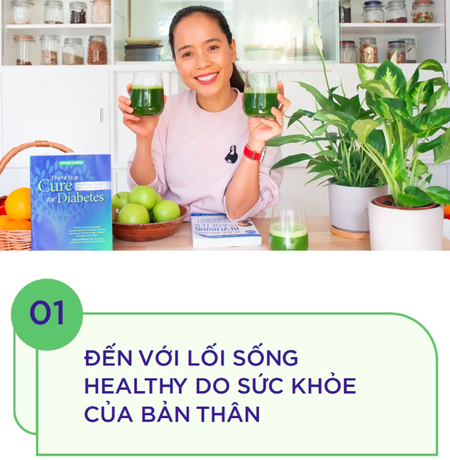 Lựa chọn lối sống healthy vì sức khỏe bản thân và niềm hạnh phúc khi giúp mọi người khỏe mạnh