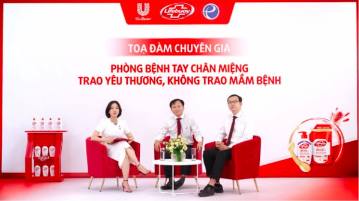 Unilever Việt Nam, nhãn hàng Lifebuoy kết hợp cùng Viện Pasteur Thành phố Hồ Chí Minh tổ chức tọa đàm chuyên gia "Phòng bệnh Tay Chân Miệng – Trao yêu thương, không trao mầm bệnh”